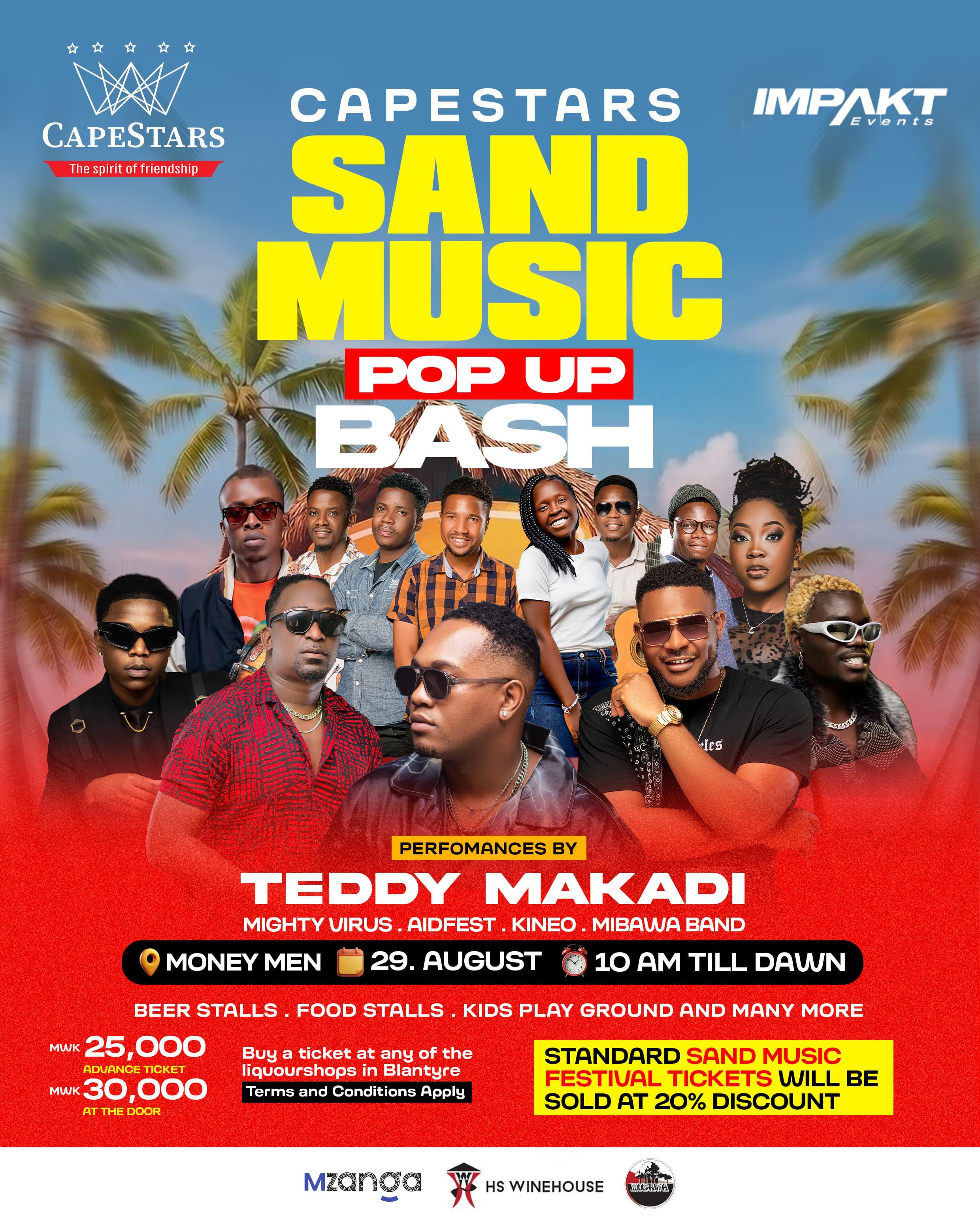 Sand Music Popup Bash