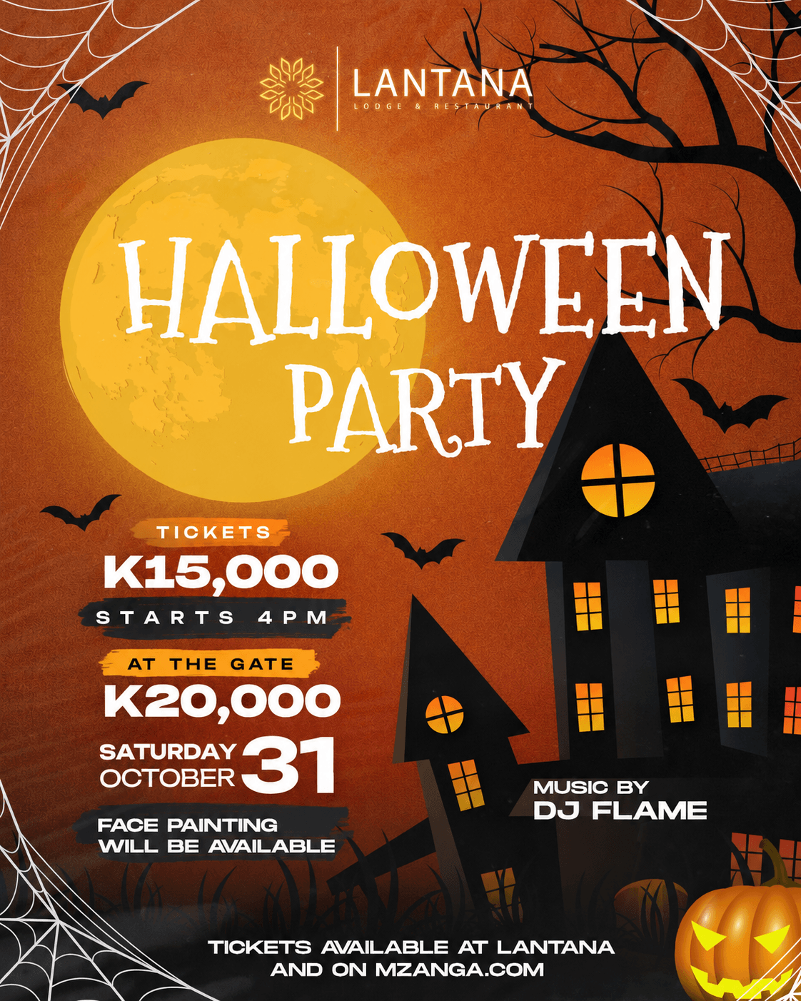 LANTANA HALLOWEEN PARTY
